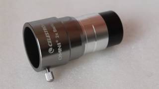 Celestron Omni 2x barlow lens overview by Northern Optics [upl. by Ettevy]