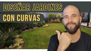 Cómo DISEÑAR JARDINES con CURVAS  3 TÉCNICAS de PAISAJISMO para el DISEÑO de JARDINES con CURVAS👌✍ [upl. by Sidney]