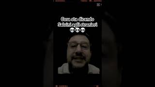 Salvini nooooooo ilbuonoilbruttoilcattivo perte ilfringuelloconlavaligia animation funny [upl. by Ozzie]