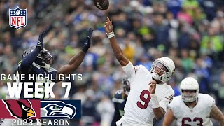 Arizona Cardinals vs Seattle Seahawks  2023 Week 7 Game Highlights [upl. by Melda656]