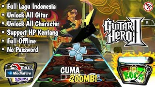 Game Guitar Hero 2 Indonesia Di PPSSPP Terbaru Android Offline  Full Lagu Indonesia [upl. by Jodi356]