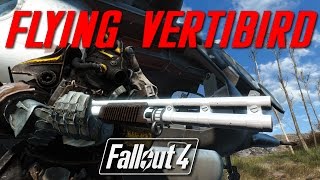 PRIVATE VERTIBIRD AND CUSTOMIZABLE WEAPONS  Fallout 4 Mod Review PC [upl. by Shaine]