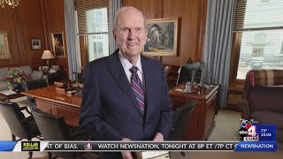 President Nelson of The Church of Jesus Christ of Latterday Saints turns 99 [upl. by Corabel]