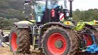 Claas Xerion 3300 Lemken 2 [upl. by Aissatsan]