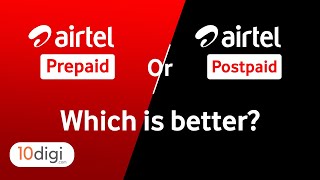 Airtel Prepaid vs Postpaid Which is better [upl. by Arammat]