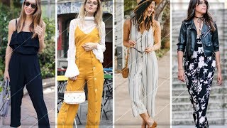 THE BEST STYLISH JUMPSUITS FOR WOMEN  ELEGANT JUMPSUITS FOR GIRLS [upl. by Lehar]