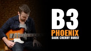 b3 Phoenix Driftwood in Dark Cherry Burst  CME Gear Demo  Joel Bauman [upl. by Enaujed]