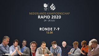 NK RAPID ONLINE 2020 Ronde 79 lidraughtsorg [upl. by Welbie272]