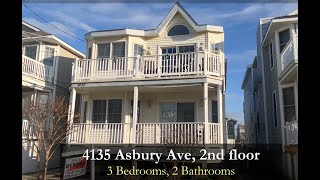 For Sale 4135 Asbury Avenue 2nd floor Ocean City NJ [upl. by Inek]