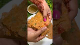 🌿🌮 Healthy Breakfast Recipe  Suji Ka Chilla  Suji Ka Nashta  Easy Recipe shorts viralvideo [upl. by Ainivad677]