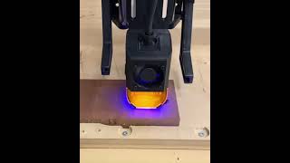 Learning to use my JTech 7w Laser on my Onefinity CNC shorts [upl. by Roger]