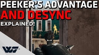 PEEKERS ADVANTAGE amp DESYNC EXPLAINEDDEMONSTRATION  PUBG [upl. by Innob]