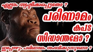 Evolution MalayalamFact science Did Humans Evolve From Monkeys  Evolution explained in Malayalam [upl. by Adeline773]