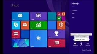 Windows 81  How to Shut Down your Computer [upl. by Ahsenad]