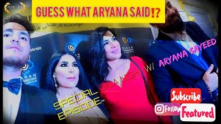 ARYANA SAYEED  Australia Tour 2018 MET GALA™  LATR [upl. by Kimura]