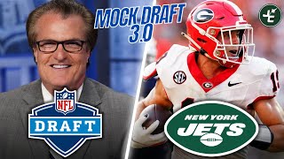 Reacting To Mel Kipers Mock Draft 30  NY Jets Draft Brock Bowers  2024 NFL Draft [upl. by Acquah]