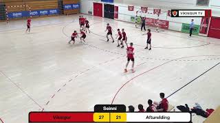 Víkingur vs Afturelding 4fl kk yngri [upl. by Ynney]