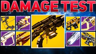 What is the BEST DPS for Salvations Edge Damage Testing  Destiny 2 The Final Shape [upl. by Sanburn]