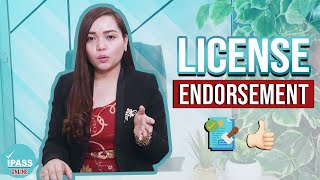 USA LICENSE ENDORSEMENT What do you need to know about endorsement  IPASS Processing [upl. by Domella317]