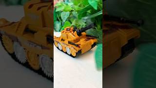 A mini tank that can be pushed out with just one click childrenstoy tank toy [upl. by Egduj]