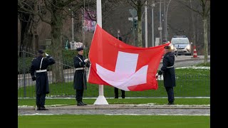 5Wachbataillon Botschafterin Schweiz akkreditiert [upl. by Lyda217]