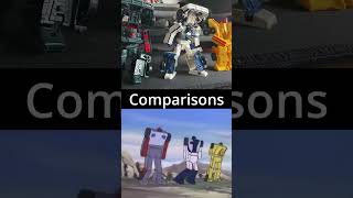 Legacy Menasor  G1 Stopmotion and comparisons shorts transformers transformerslegacy menasor [upl. by Trudnak101]