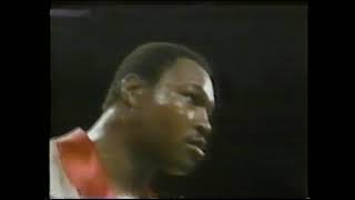 Larry Holmes vs Michael Spinks Full Fight HBO Upset Riviera1985 Both pre Mike Tyson Historic [upl. by Nehpets606]