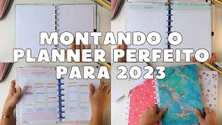 Montando o planner perfeito para 2023 l Caderno Inteligente [upl. by Juana]