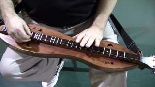 Folkcraft® Instruments Mountain Dulcimer Demonstration [upl. by Kirst76]