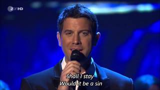 IL DIVO  Cant Help Falling in Love with Lyrics [upl. by Anirbak47]