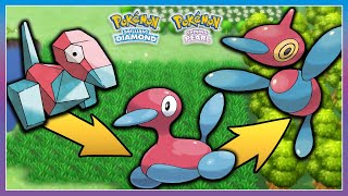 Pokémon BDSP  How To Get Porygon amp Evolve It [upl. by Attaynik]