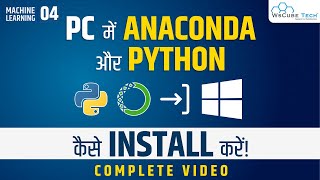 Install Anaconda and Python on Windows Latest Version  Machine Learning [upl. by Nivlak]