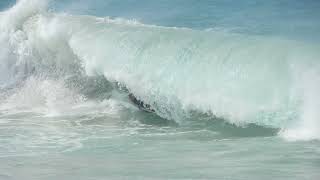 Bodyboarding at Sandys Oahu HI [upl. by Rufe]