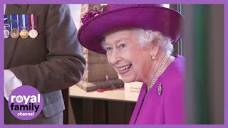 The Queen Visits Stirling Castle During Scotland Stay [upl. by Aynik820]