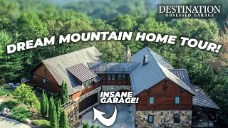 Inside the Ultimate Mountain Mansion  A Car Enthusiasts Dream Home  Full House Tour [upl. by Northington]