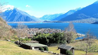 Da Domaso a Gravedona itinerario circolare con splendide vedute sul lago di Como [upl. by Ylhsa]