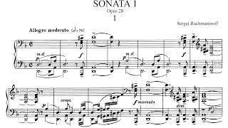 Rachmaninoff Sonata No1 in D Minor Op28 Lugansky Chochieva [upl. by Thalia]