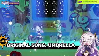 Henya And Haruka Sing Umbrella For Vshojo Concert [upl. by Eloisa]