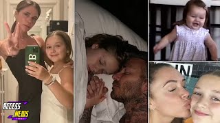 Victoria amp David Beckhams Heartfelt Tribute to Daughter Harper on Her 13th Birthday davidbeckham [upl. by Odraleba]