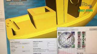 Imprimante 3D AlfaWise U20 vidéo4  trancher et Imprimer avec le logiciel CURA connecté en USB [upl. by Allac]