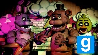 Gmod ОПАСНЫЕ ГНОМЫ  five nights at freddys  Garrys Mod [upl. by Salahi]