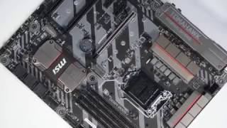 MSI Tomahawk Z270 Motherboard  First Look [upl. by Pry]