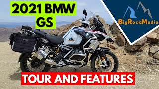 2021 BMW R1250GS  Full Tour  New Features Explained Buyers Guide [upl. by Ricard]