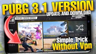 HOW TO UPDATE PUBG MOBILE  ANDROID amp IOS  HOW TO UPDATE PUBG 31  UPDATE NOW  2024 [upl. by Adnale949]