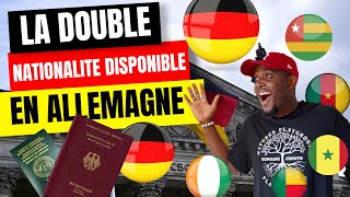 cest officiel double nationalité en Allemagne pour les africains [upl. by Maillliw]