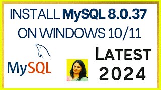 How to Install MySQL 8037 Server amp Workbench on Windows 1011 2024 Update  Install MySQL 8037 [upl. by Aliet484]