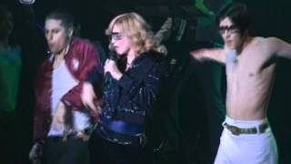 Madonna  Hung Up Live at Studio Coast in Japan [upl. by Imrots]