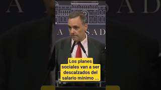 📌 Manuel Adorni los planes sociales van a ser descalzados del salario mínimo [upl. by Ardnazil]