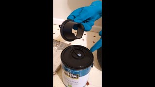 How to Open BEHR Paint Can  short hack diypowercouple [upl. by Ttemme]