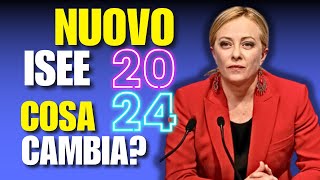 NUOVO ISEE 2024 COSA CAMBIA PER TE SCOPRILO ORA [upl. by Maribeth472]